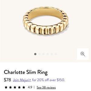 Set of two band rings